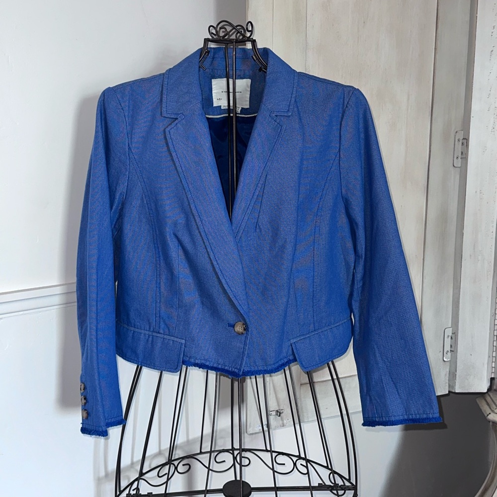 Anthropologie Royal Blue Blazer